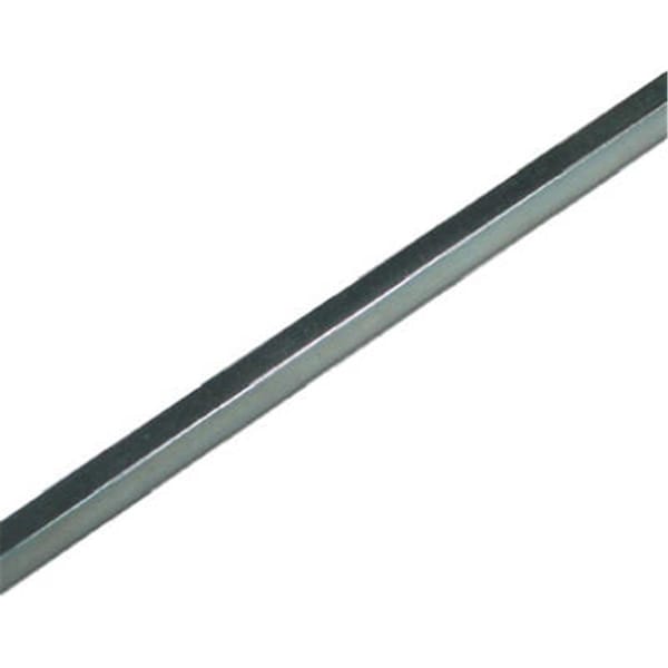 Steelworks Undersized Key Stock, Steel, Plain, 12 in L, 4/21 in W 160515 Zoro